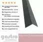 Preview: Kantenschutz aus Alu RAL 7016 Anthrazitgrau